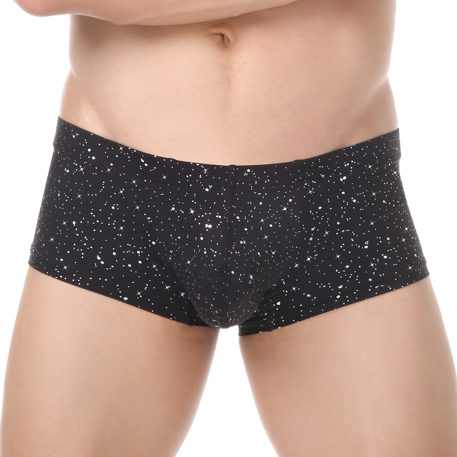 Boxer Shorts Modal - Men Sequin Boxers Shorts Sports Gyms