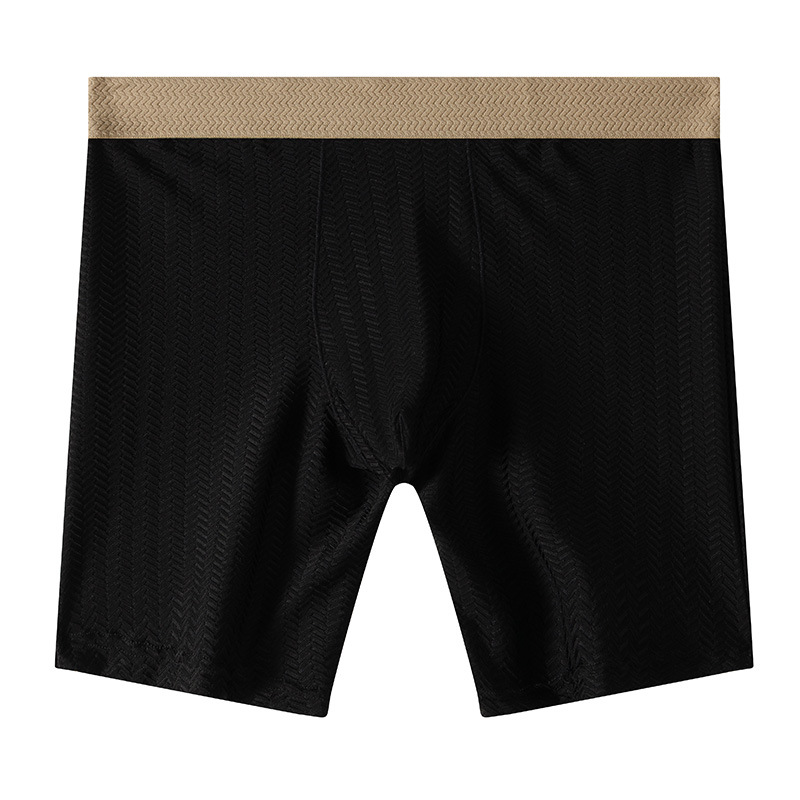 Mens Boxer Shorts Homme Nylon  - Long Leg Trunk Men reseña y precio