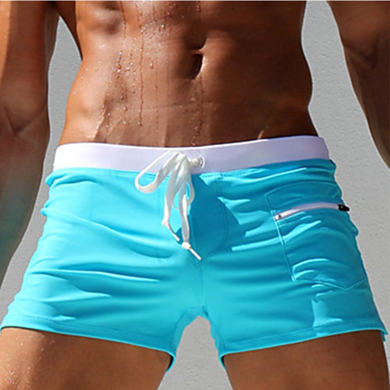 New Plus Size Mens Swim Pants  - Trunk Breathable Men reseña y precio