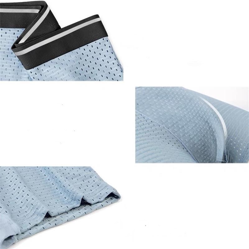 8pcs/Lot Men's Panties Ice Sil - Boxer Shorts Modal reseña y precio