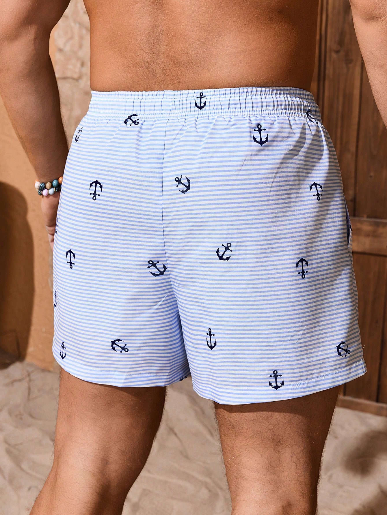 Men's Swimming Trunks Drawstri - Bamboo Fiber Trunk reseña y precio
