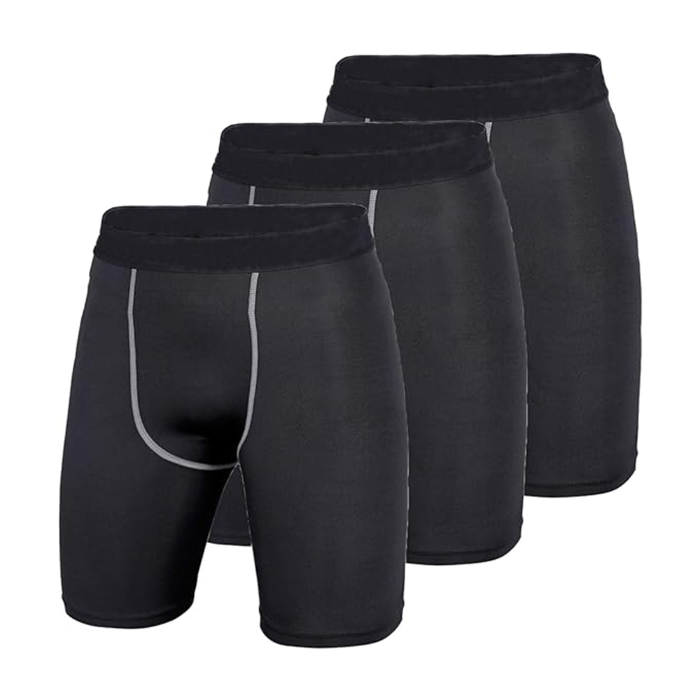 3 Pack Compression Shorts Men  - Compression Shorts Athletes reseña y precio