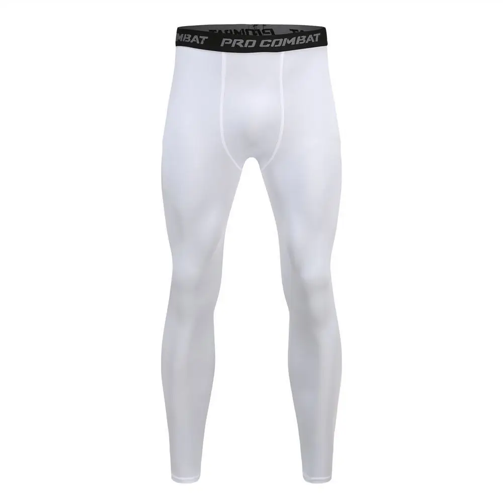 Men Gym Sportswear Muscle Body - Compression Long Pant reseña y precio