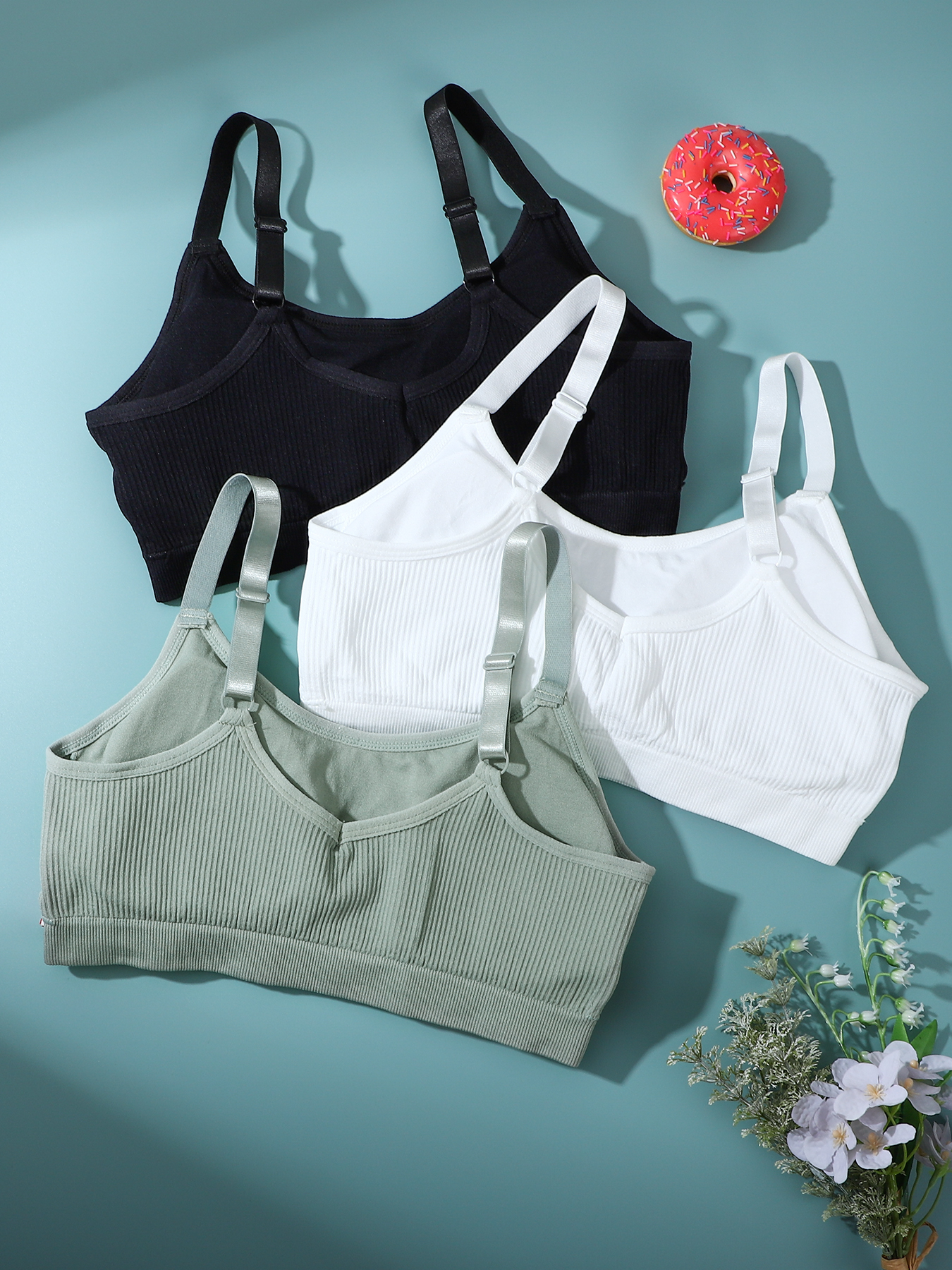 3-Pack - Women's Sports Bra -  - Multi Pack Underwear reseña y precio