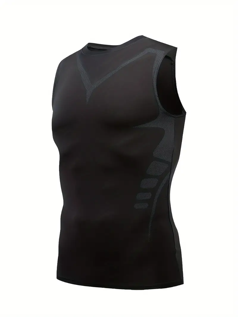 Men's Tight Vest Compression S - T Shirt Tight Fit reseña y precio