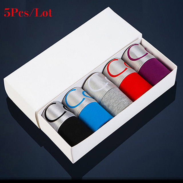 5PCS Men Underwear Boxers Men' - Boxer Brief Pack Cotton reseña y precio