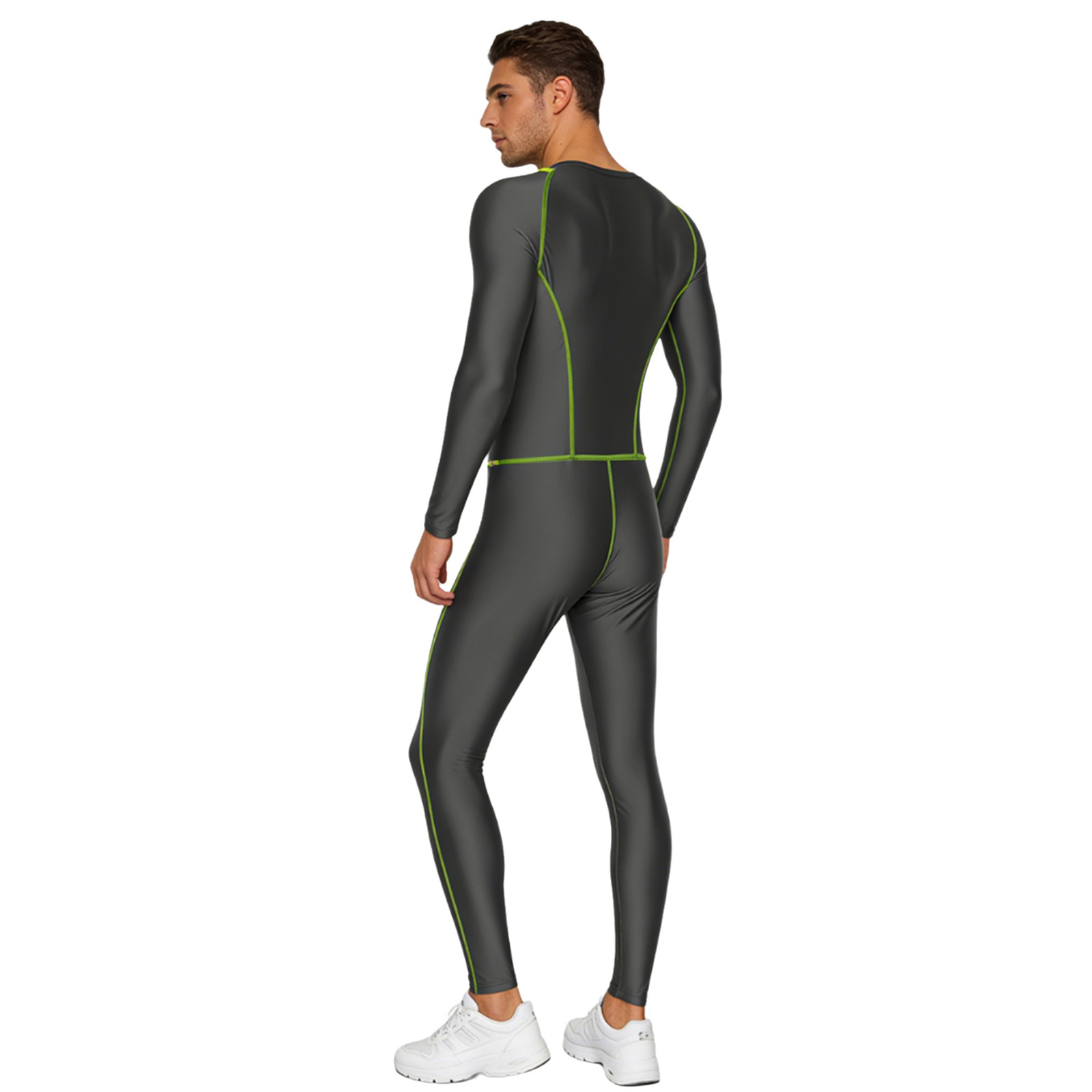 Swimwear Mens Swimsuit Glossy  - Compression Long Pant reseña y precio