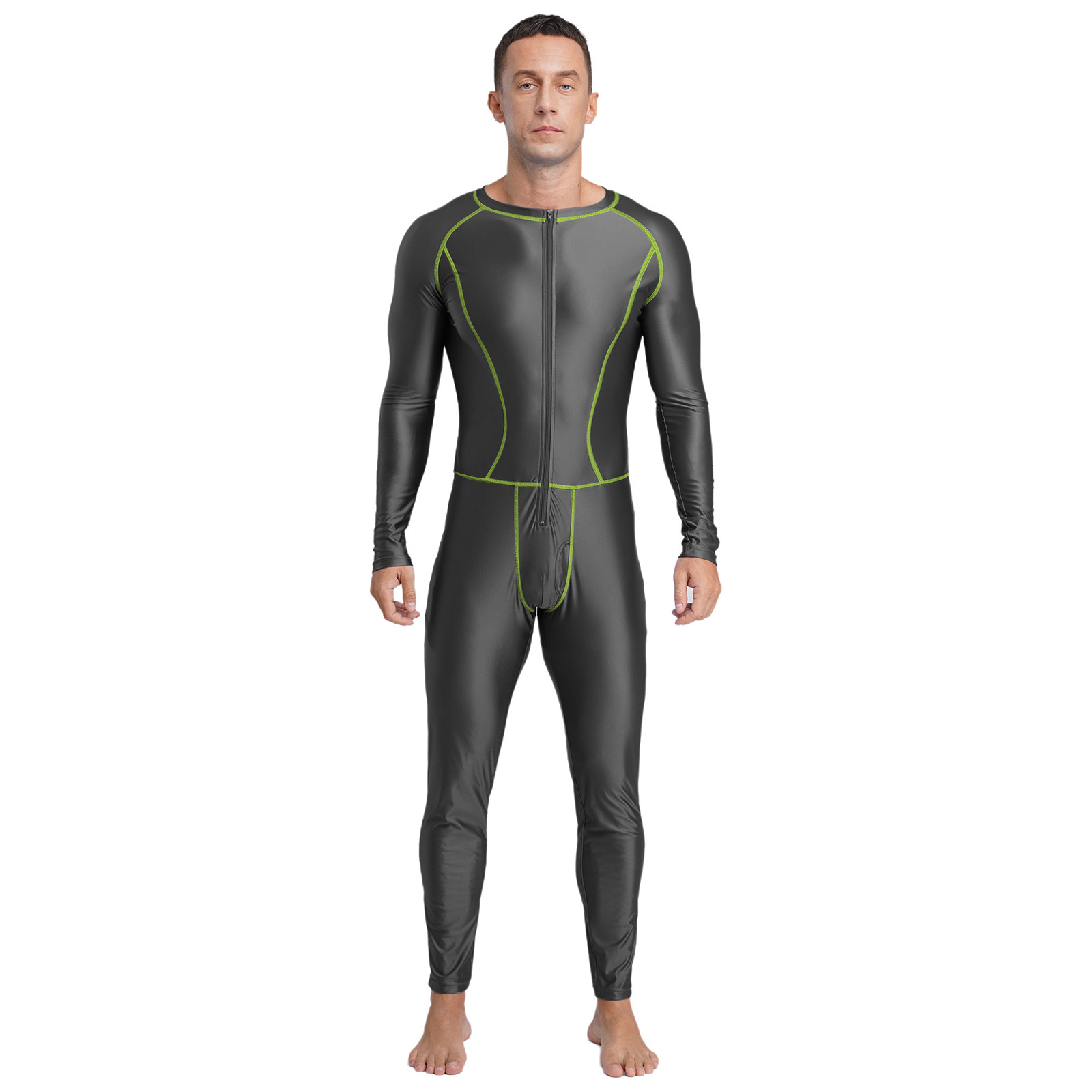 Swimwear Mens Swimsuit Glossy  - Compression Long Pant reseña y precio