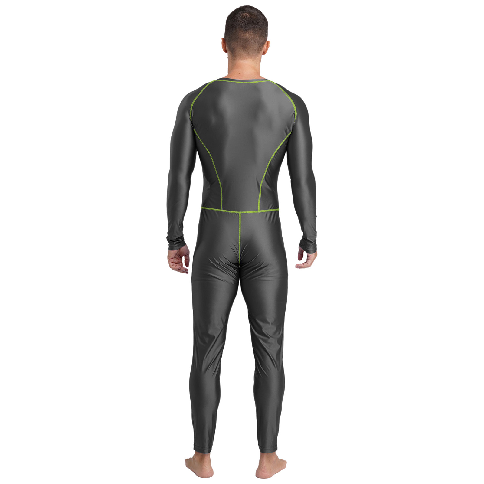 Swimwear Mens Swimsuit Glossy  - Compression Long Pant reseña y precio
