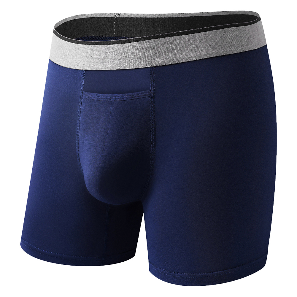 1pc Men Long Leg Shorts Soft U - Bamboo Fiber Trunk reseña y precio