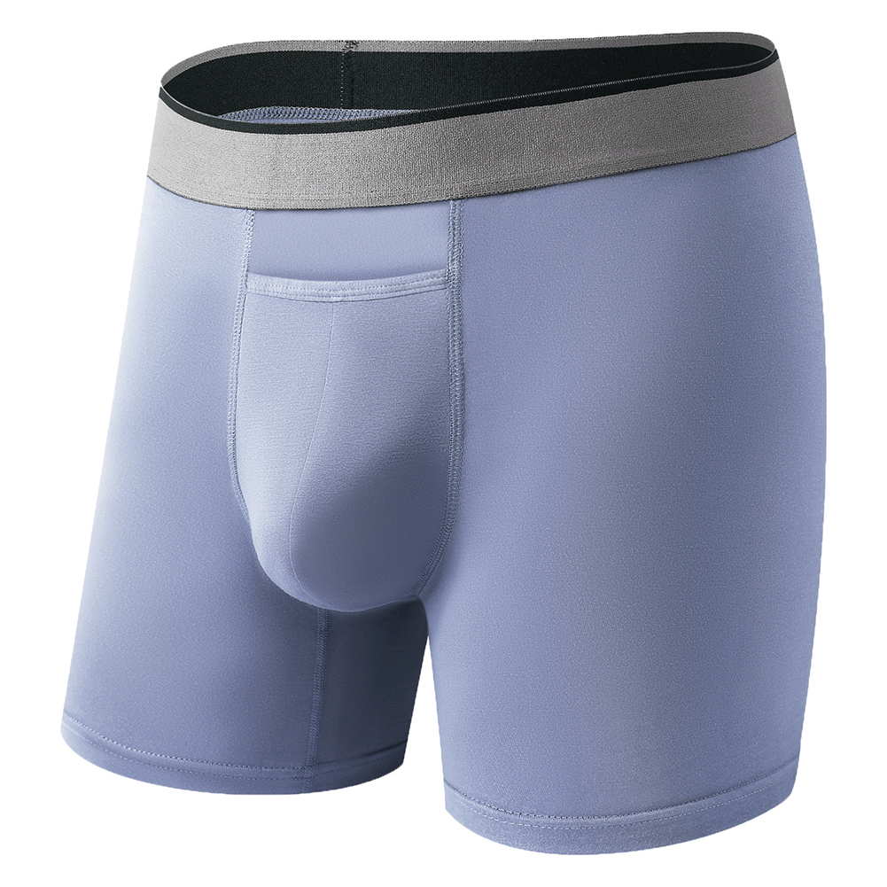 1pc Men Long Leg Shorts Soft U - Bamboo Fiber Trunk reseña y precio
