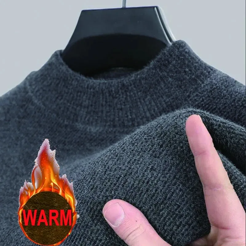 Mens Knitwear Sweater New Autu - Thermal Long John reseña y precio