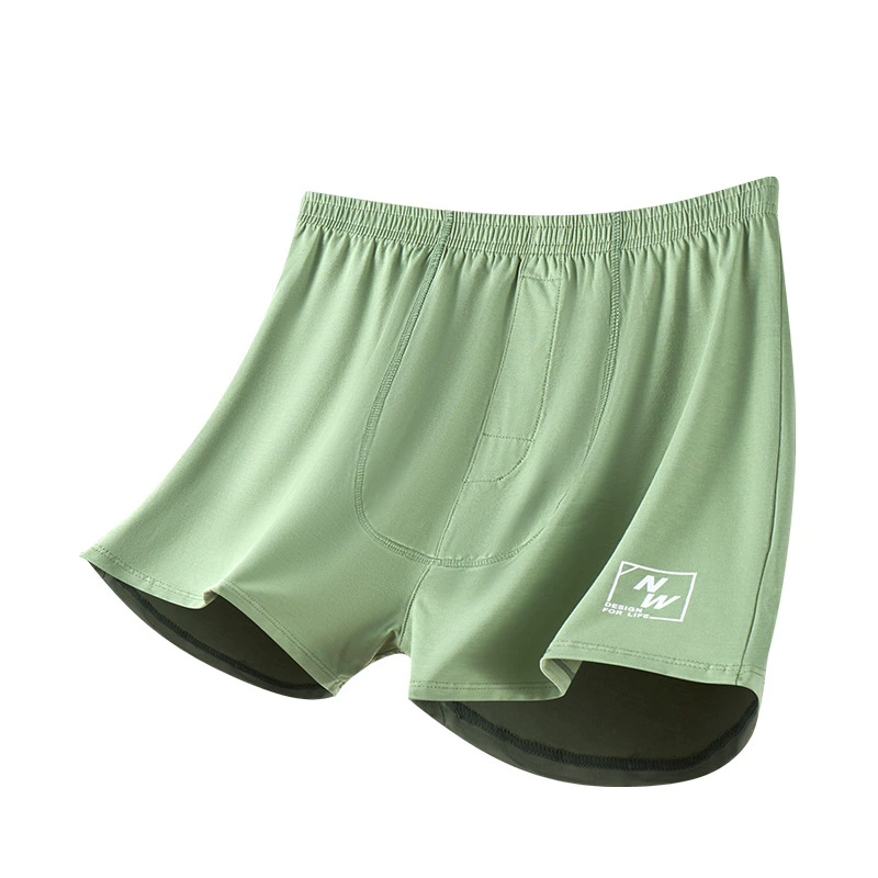 Solid Color Men Underwear Boxe - Boxer Shorts Modal reseña y precio