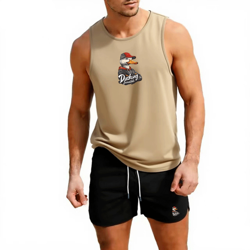 Fitness loose men tank top  sl - Sleeveless Undershirt reseña y precio