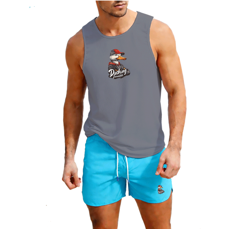 Fitness loose men tank top  sl - Sleeveless Undershirt reseña y precio