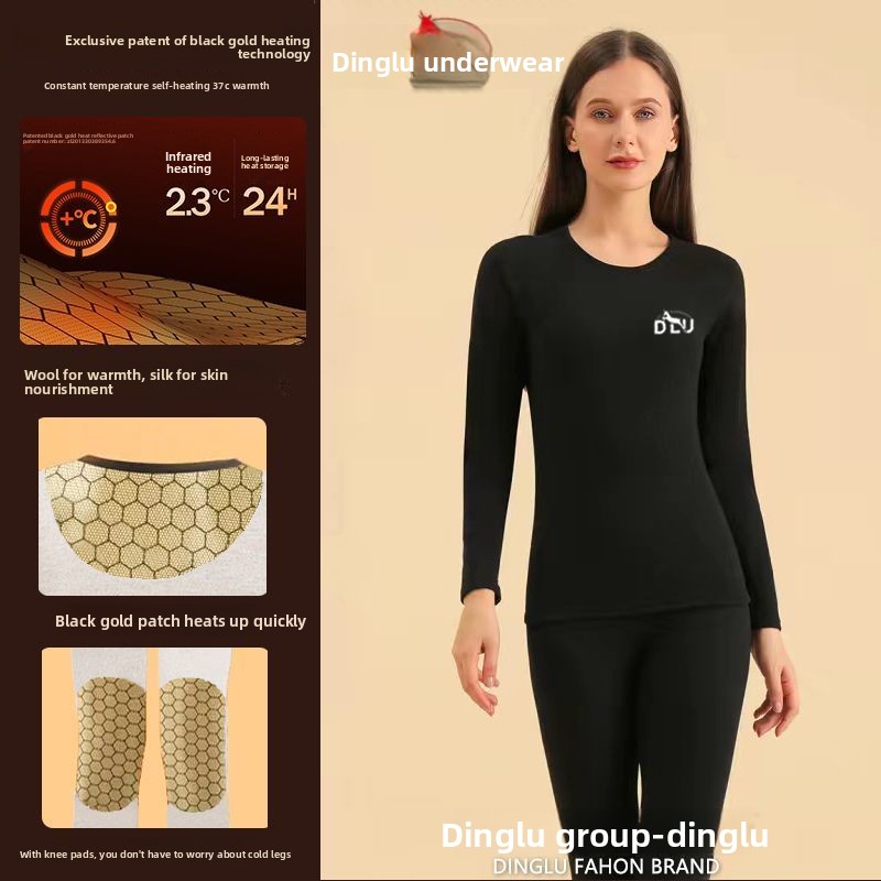 Deer Black Gold Graphene Self- - Thermal Long John reseña y precio