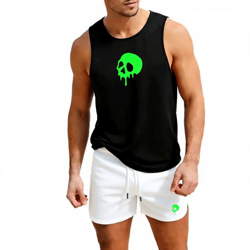 Fitness loose men tank top  sl - Sleeveless Undershirt reseña y precio