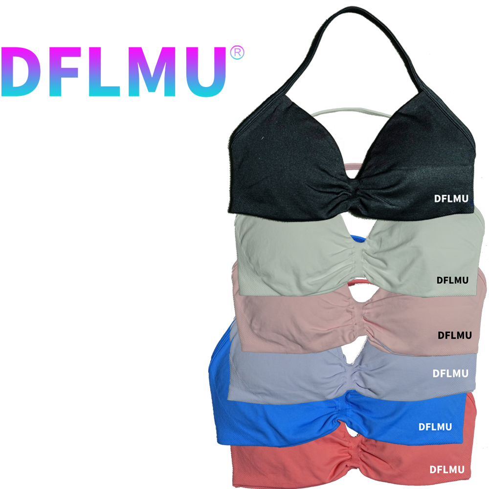 DFLMU Women Halter Sports Bra  - Suspender Tank Top reseña y precio