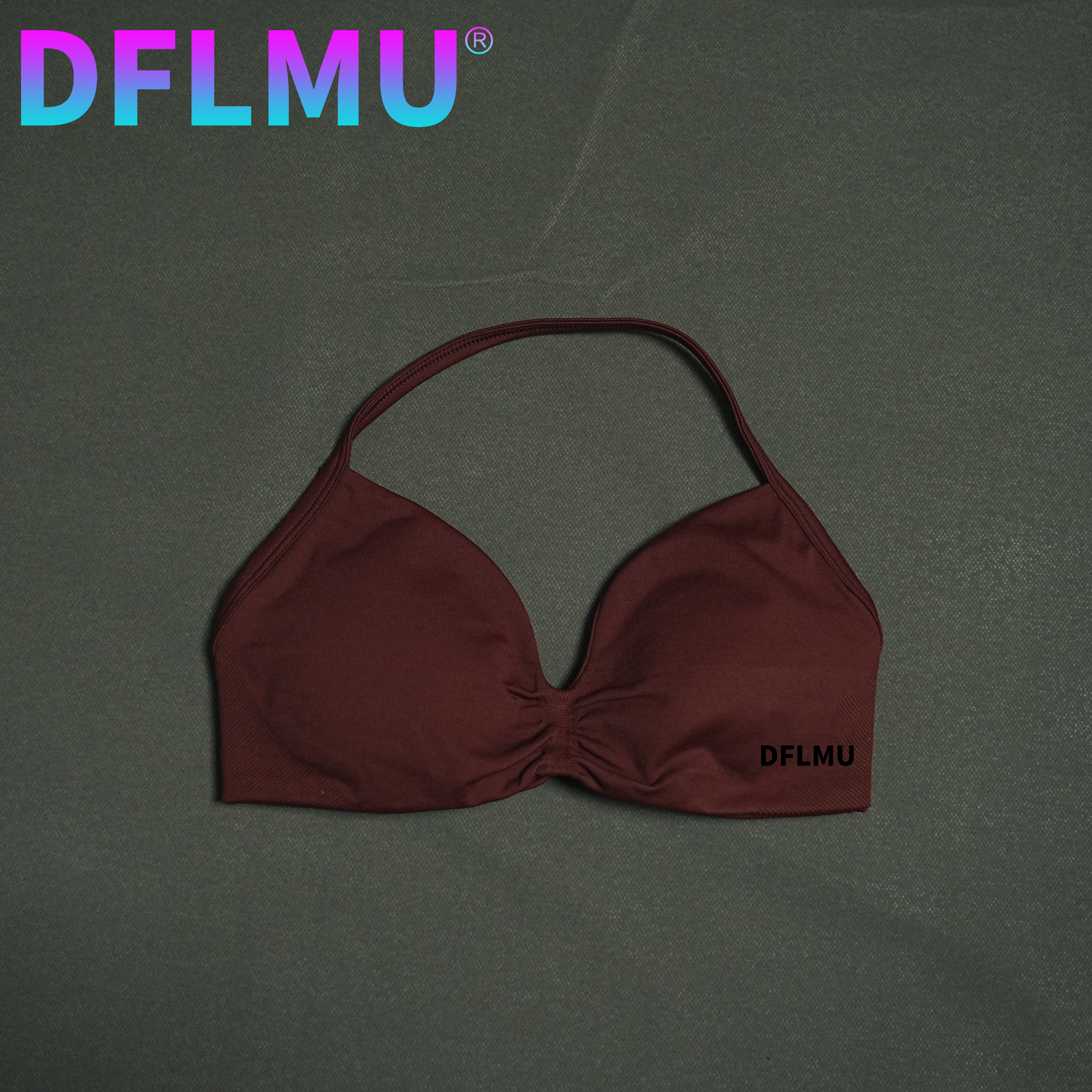 DFLMU Women Halter Sports Bra  - Suspender Tank Top reseña y precio