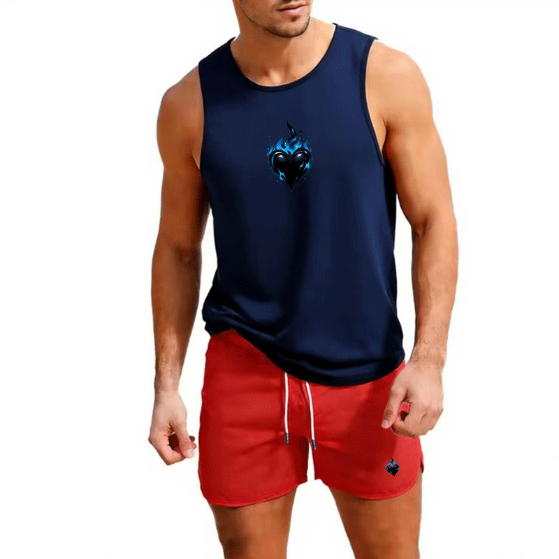Fitness loose men tank top  sl - Sleeveless Undershirt reseña y precio