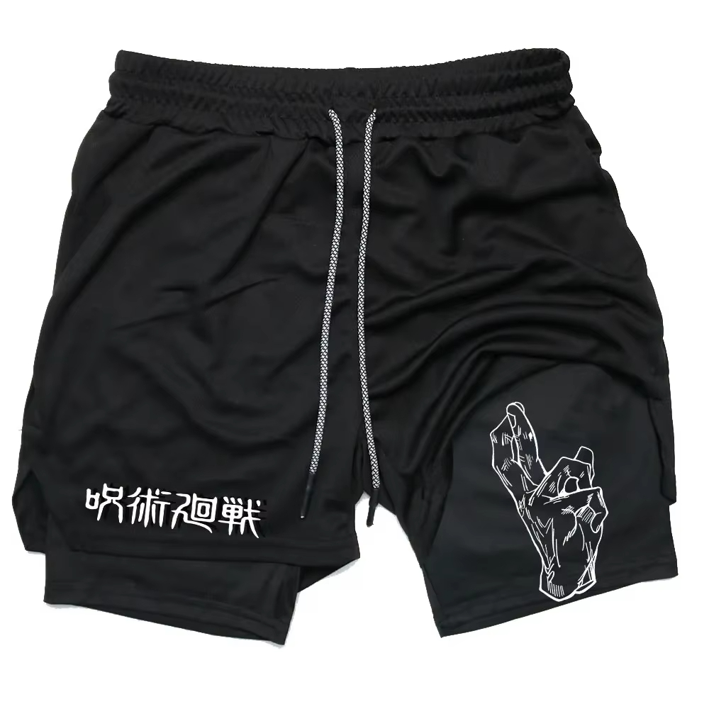 Anime Jujutsu Kaisen Gym Short - Compression Shorts Athletes reseña y precio