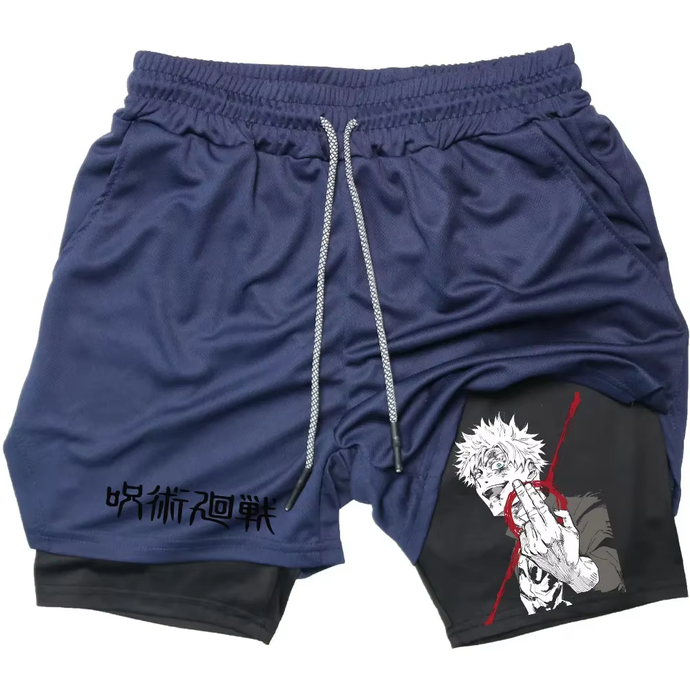 Anime Jujutsu Kaisen Gym Short - Compression Shorts Athletes reseña y precio