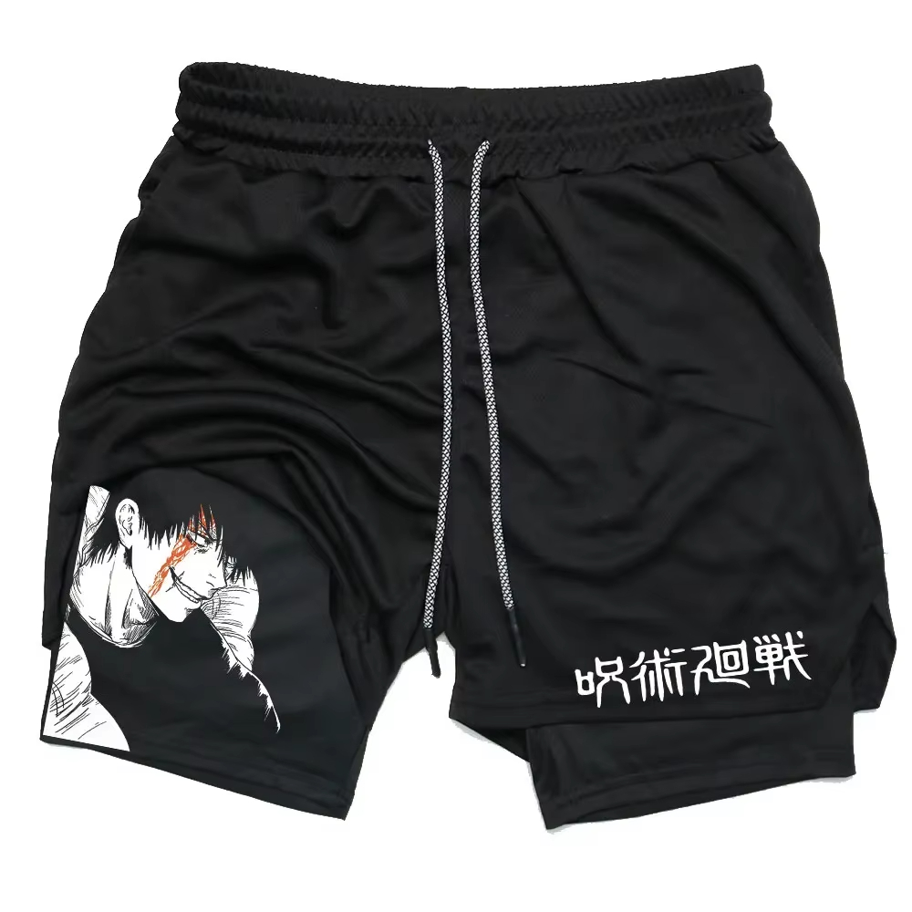 Anime Jujutsu Kaisen Gym Short - Compression Shorts Athletes reseña y precio