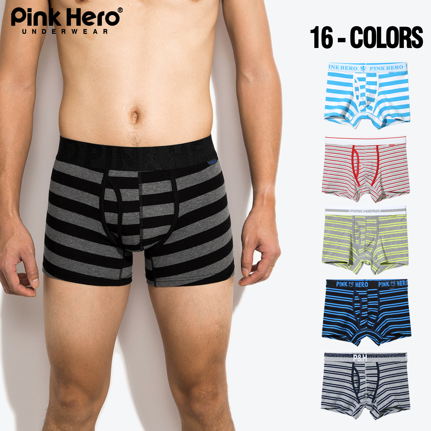 PINKHERO Fashion Underwear Str - Boxer Brief Pack Cotton reseña y precio