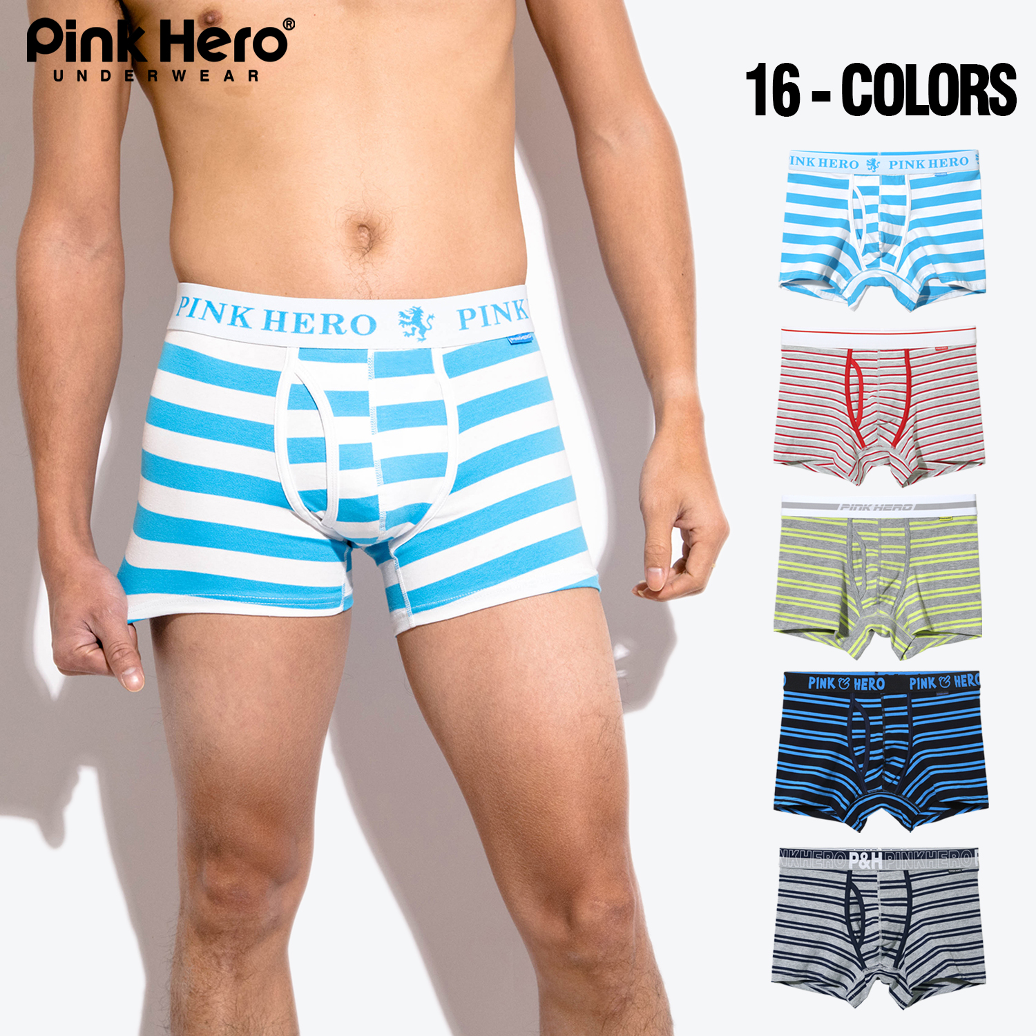 PINKHERO Fashion Underwear Str - Boxer Brief Pack Cotton reseña y precio