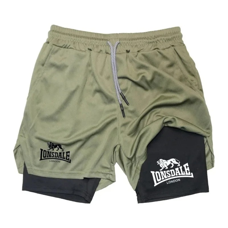 Summer Harajuku 2-in-1 Running - Compression Shorts Athletes reseña y precio