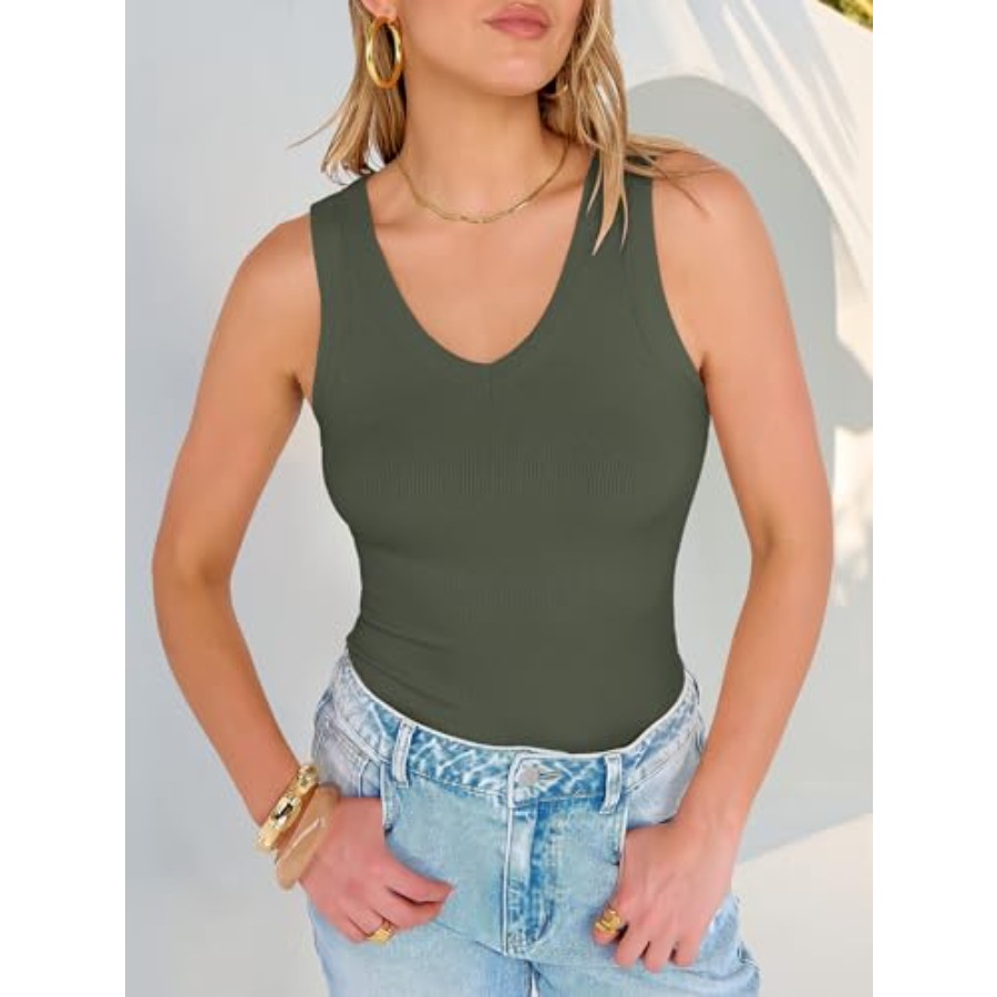 ANRABESS Tank Tops for Women V - Tank Top Ribbed reseña y precio