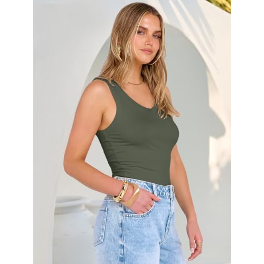 ANRABESS Tank Tops for Women V - Tank Top Ribbed reseña y precio