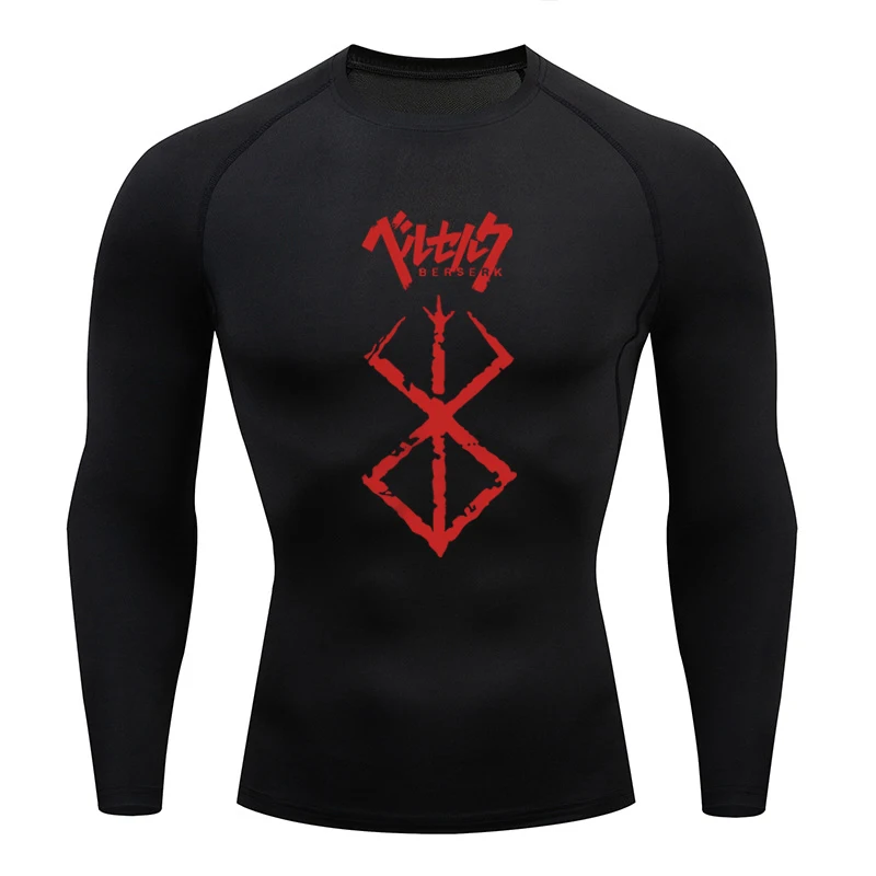 Sportswear for Men Gym Anime B - T Shirt Tight Fit reseña y precio
