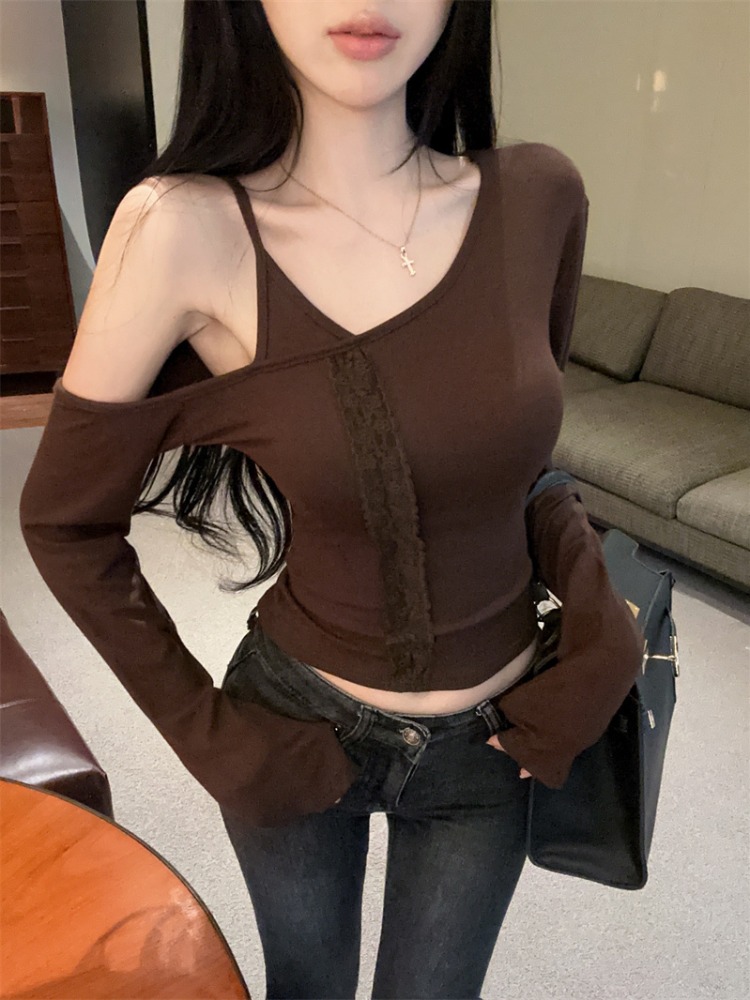 Women's Lace under Shirt Sleev - Sleeveless Undershirt reseña y precio