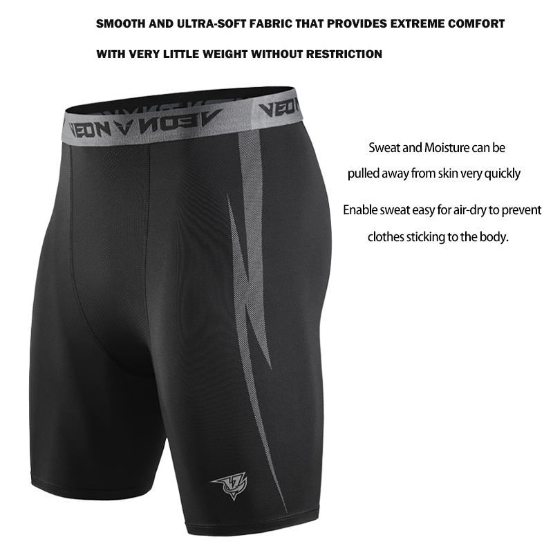 Black Compression Shorts Men S - Compression Shorts Athletes reseña y precio