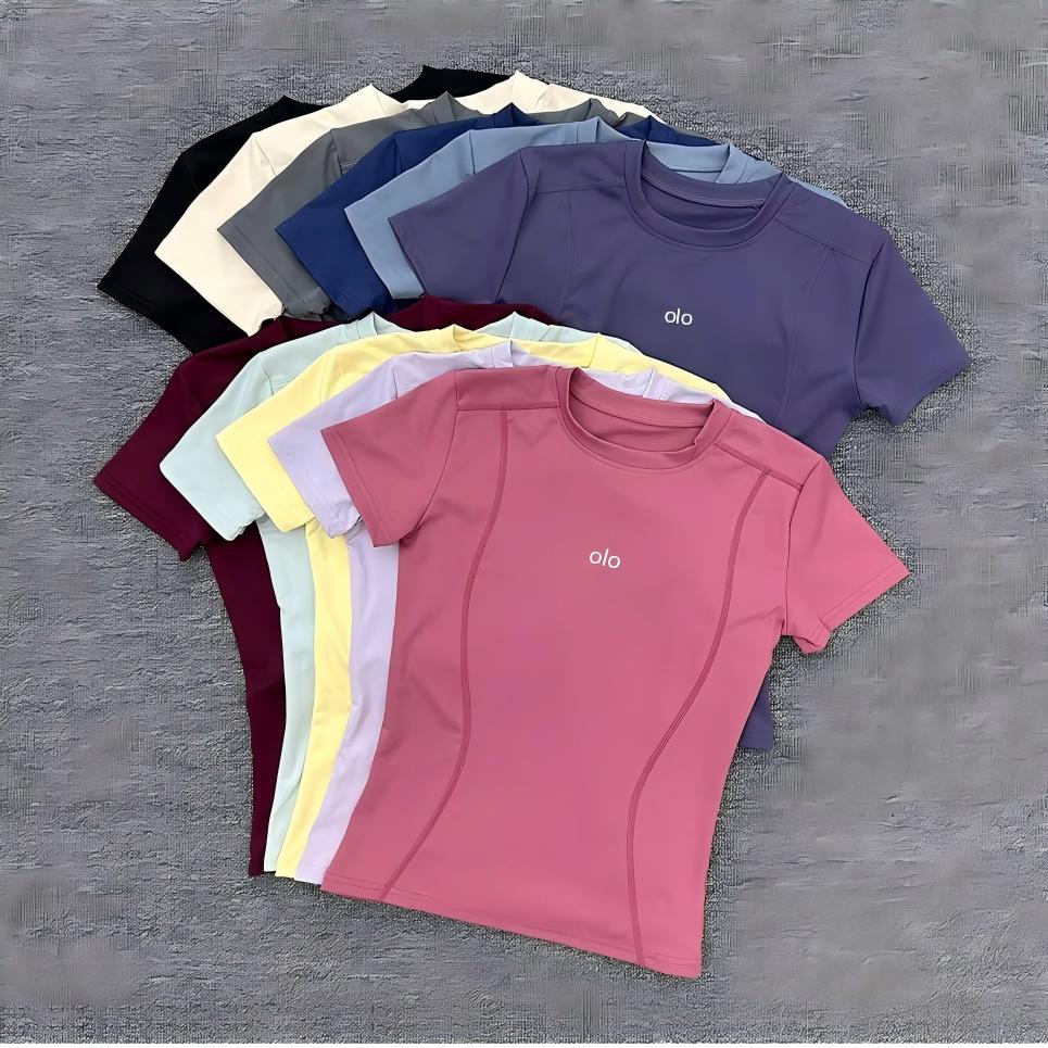 Summer new style simple short- - T Shirt Tight Fit reseña y precio