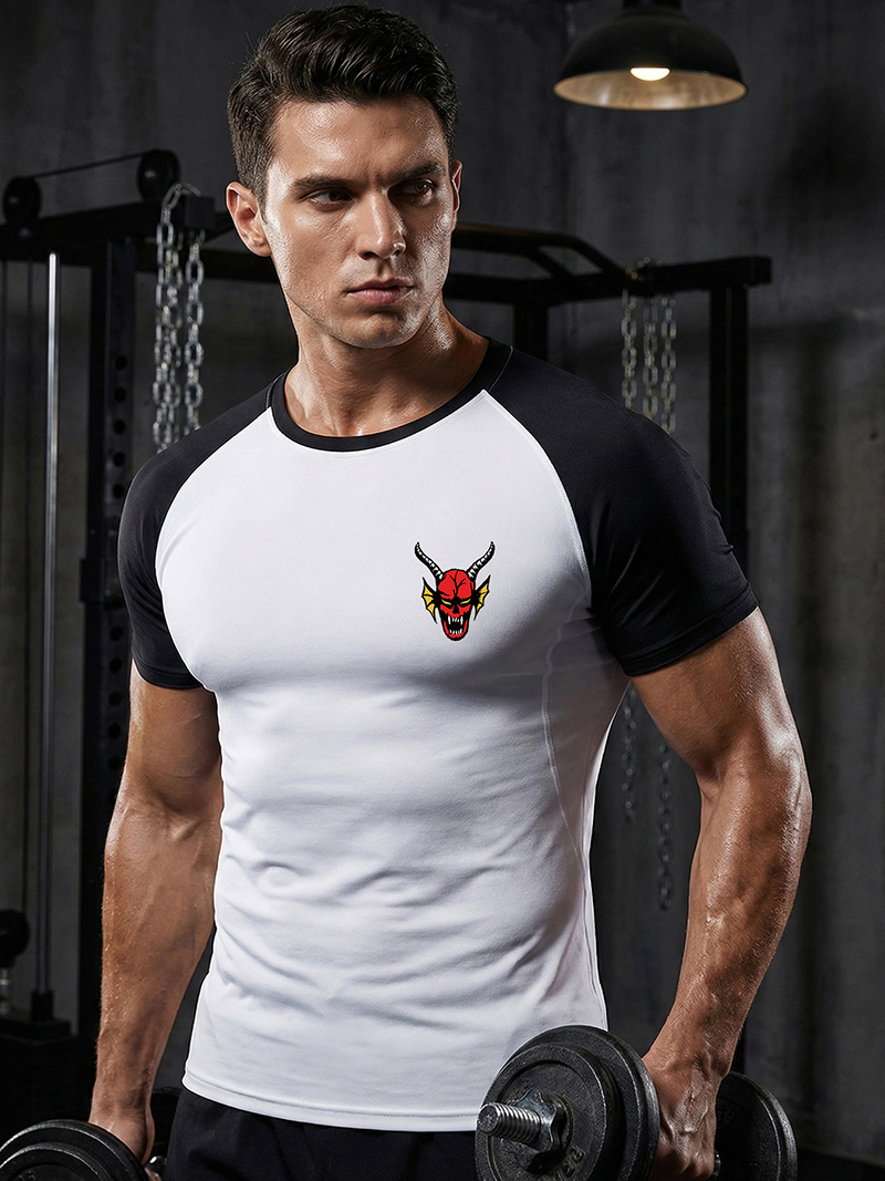 Men's Graphic Short Sleeve Com - Base Layer Top reseña y precio