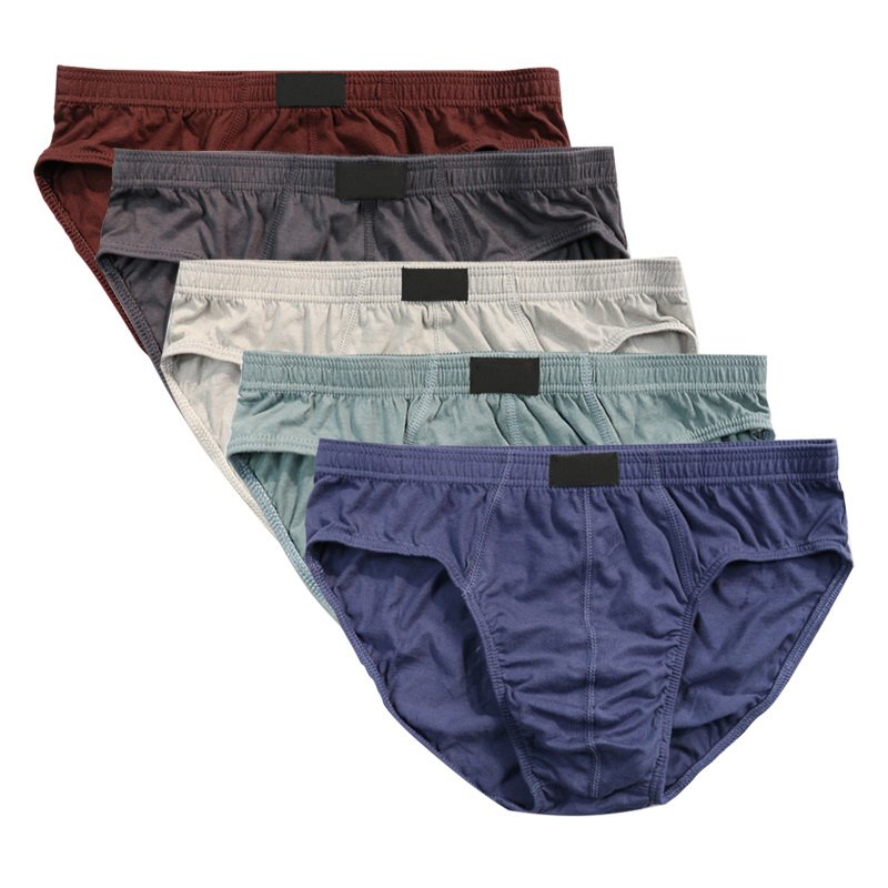 4 Pcs/Lot 100% Cotton Mens Bri - Multi Pack Underwear reseña y precio