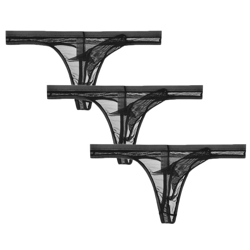 3Pcs/lot Men Underwear T-Back  - Multi Pack Underwear reseña y precio