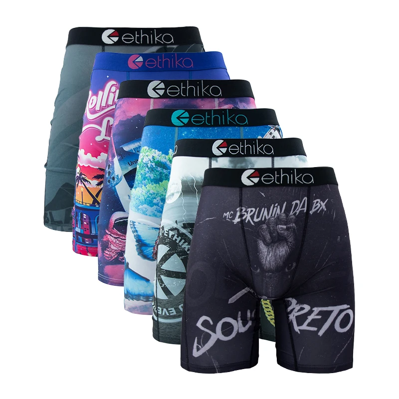 ETHIKA 6Pcs Men Underwear Boxe - Boxer Shorts Modal reseña y precio