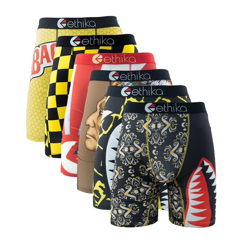ETHIKA 6Pcs Men Underwear Boxe - Boxer Shorts Modal reseña y precio