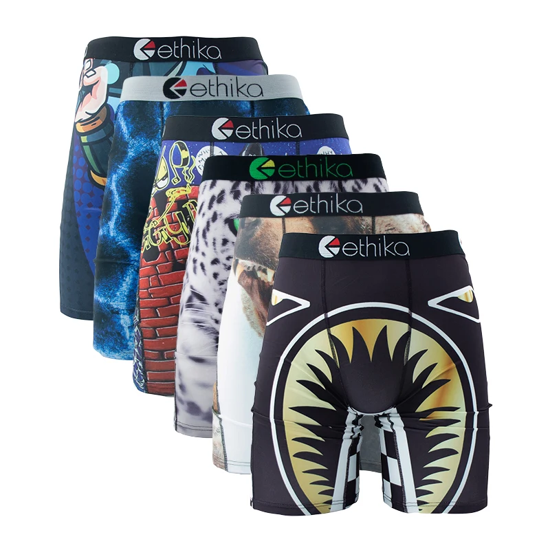 ETHIKA 6Pcs Men Underwear Boxe - Boxer Shorts Modal reseña y precio