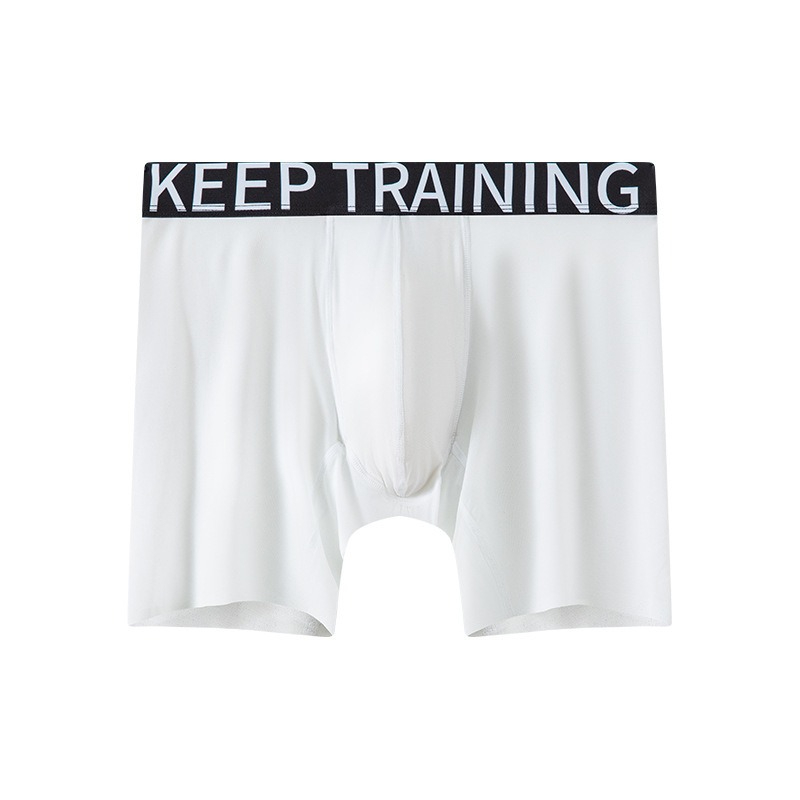Men's Ice Silk Long Leg Boxer  - Long Leg Trunk Men reseña y precio