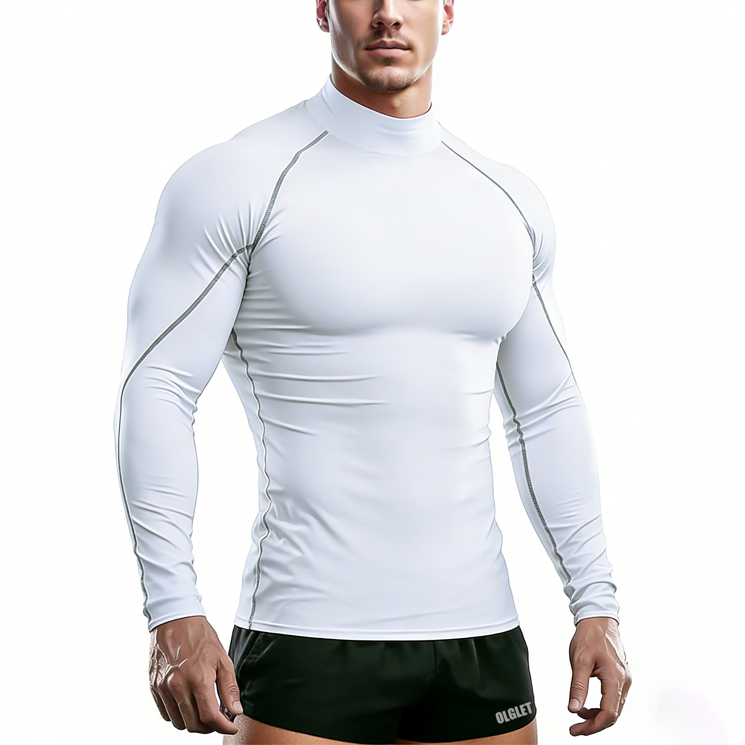 Sport T-shirt Men Compression  - T Shirt Tight Fit reseña y precio