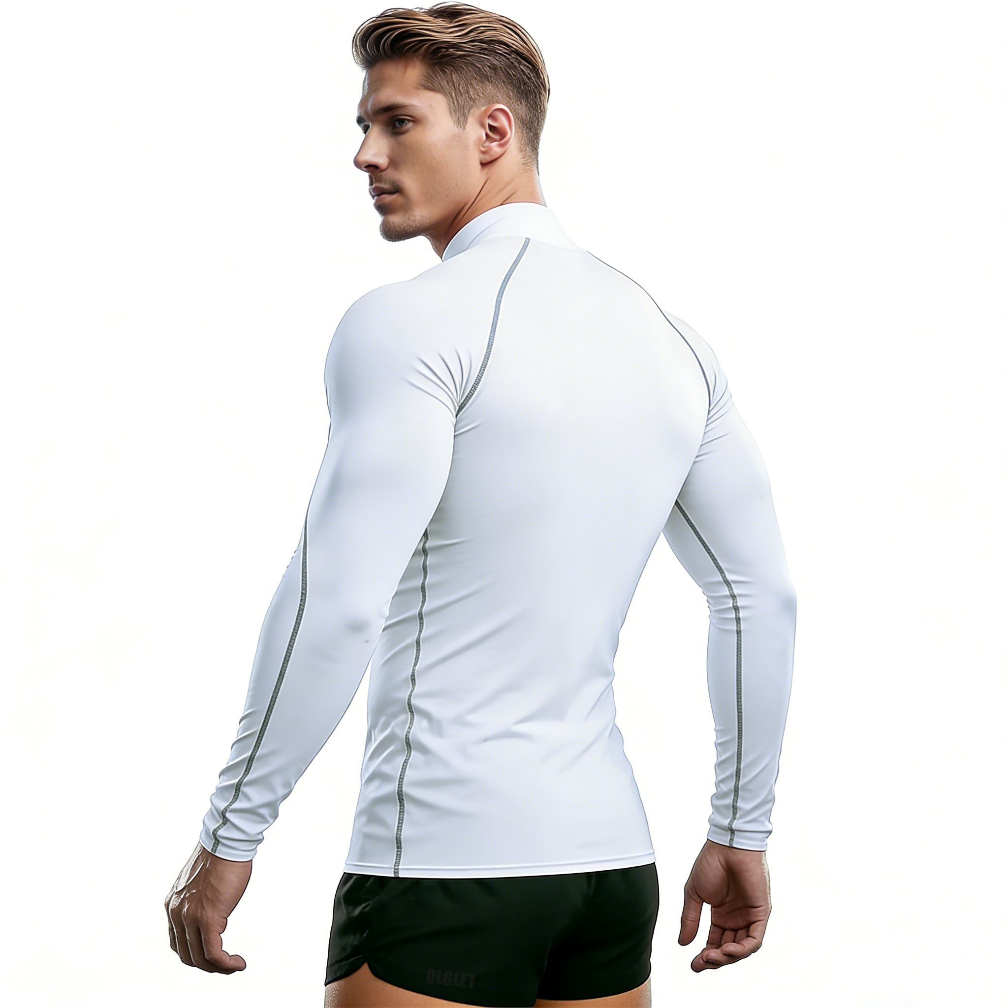 Sport T-shirt Men Compression  - T Shirt Tight Fit reseña y precio
