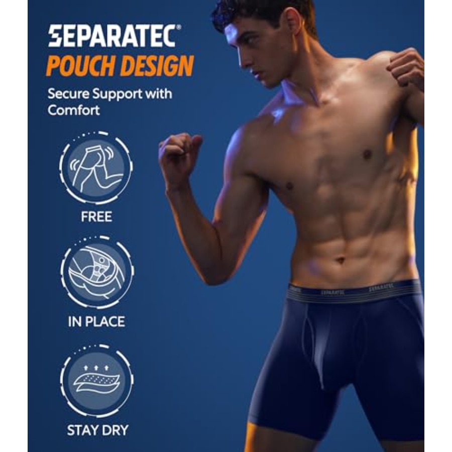 Separatec Mens Underwear with  - Performance Boxer Sport reseña y precio