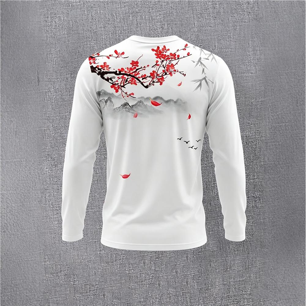 Chinese Style Ink Plum Blossom - Base Layer Top reseña y precio