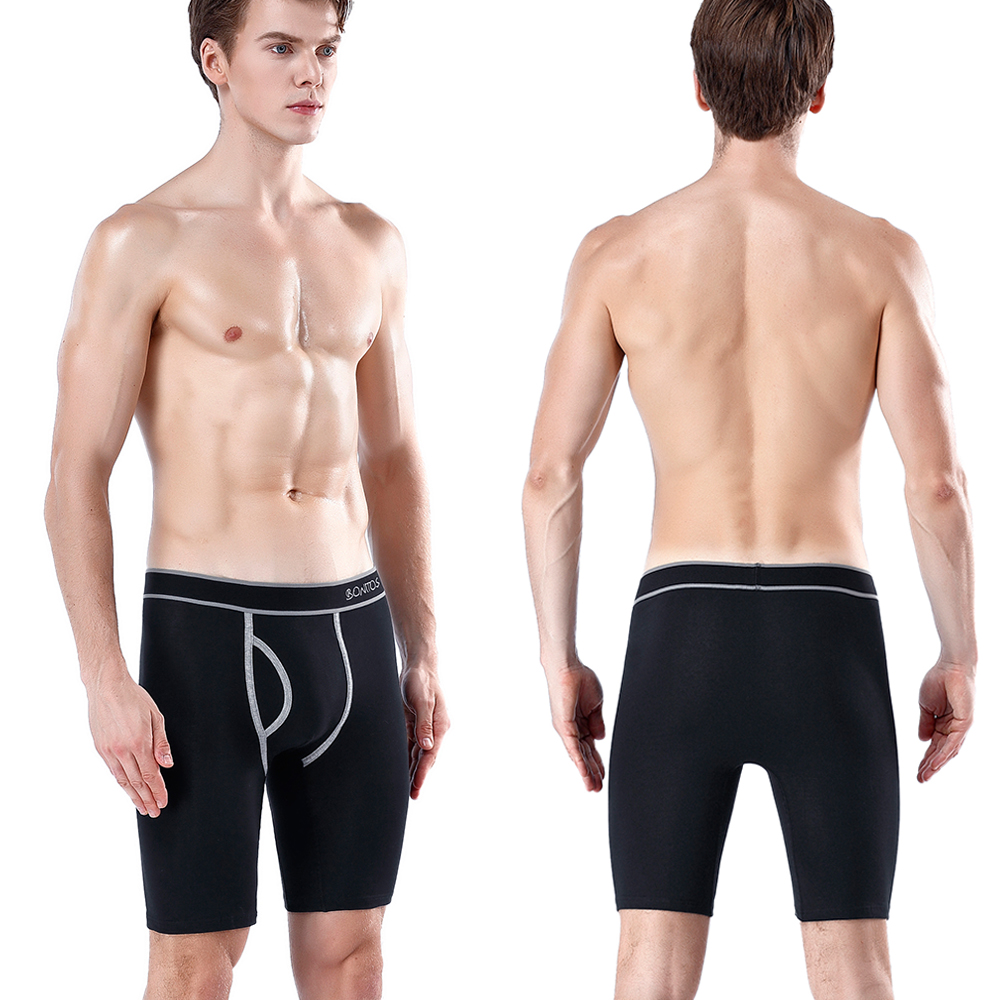 Front Opening Long Men's Panti - Boxer Brief Pack Cotton reseña y precio