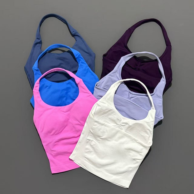 Yoga Tank Top Women Seamless O - Suspender Tank Top reseña y precio