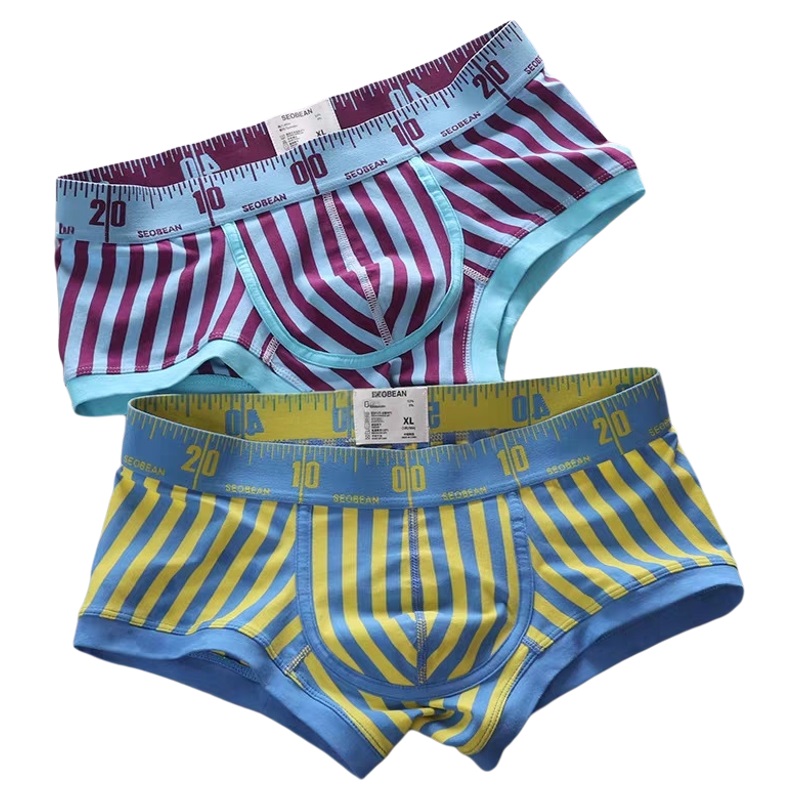 New Striped Boxer Briefs  Men' - Boxer Brief Pack Cotton reseña y precio